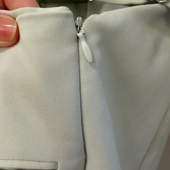 Zara Mint Green Cropped Blazer and Mini Skirt Set - Picture 5 of 5